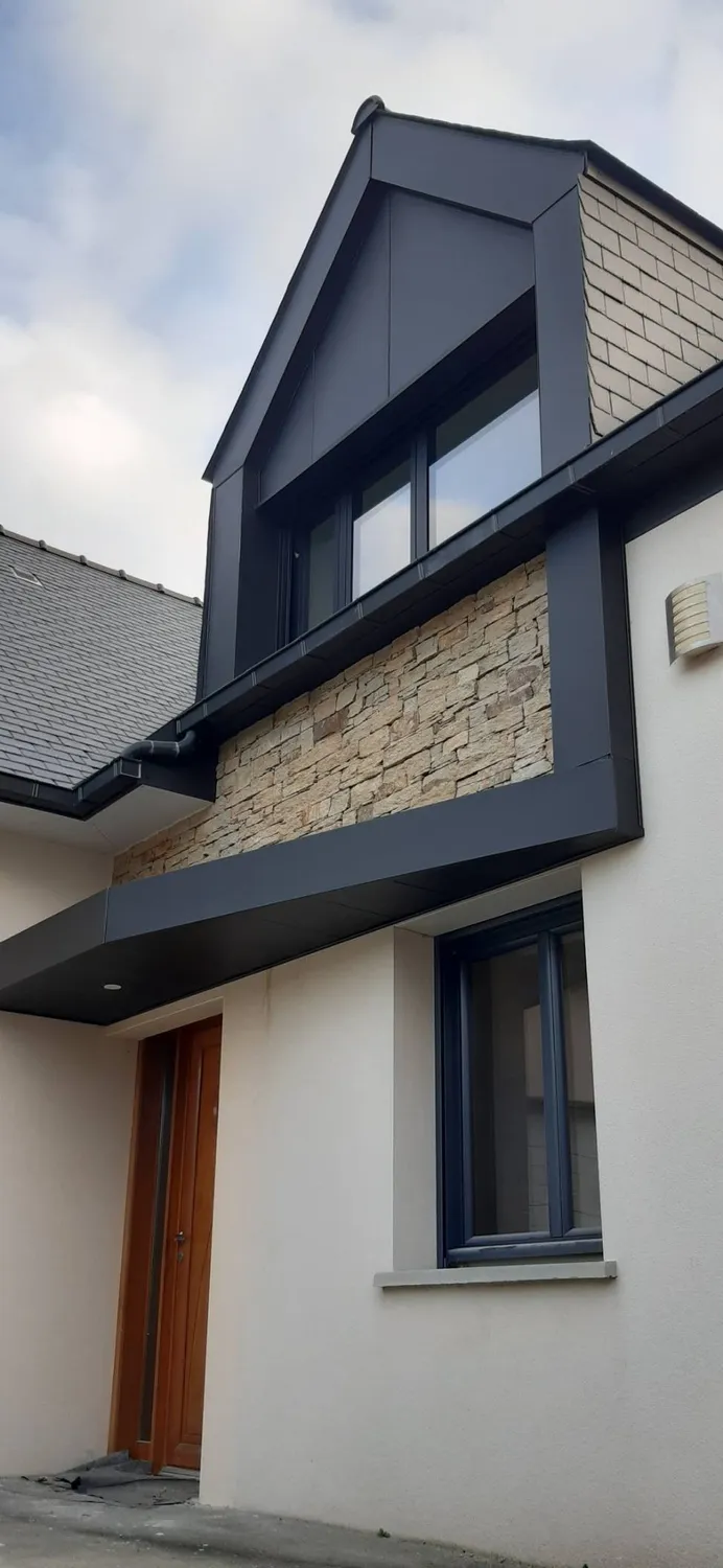 extension maison toit plat chateaugiron